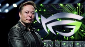 Muskas giria „Nvidia“ dominavimą lustų sektoriuje ir prognozuoja milžinišką DI plėtros šuolį