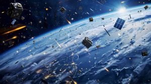 Į Žemę krentantys degantys palydovai gali susilpninti jos magnetinį lauką