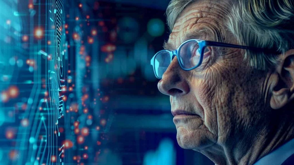 Billas Gatesas nerimauja, kad dėl dirbtinio intelekto gali prarasti darbą