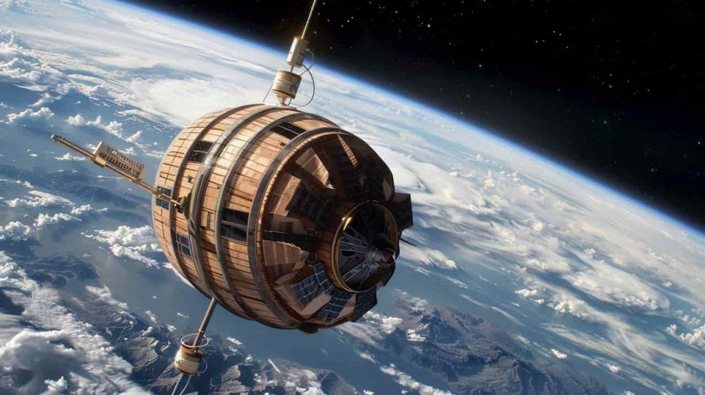 Japonija sukūrė pirmąjį pasaulyje medinį palydovą