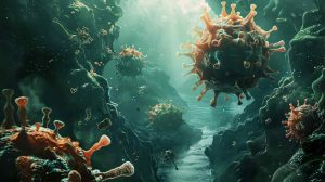 Vandenynuose ir mūsų žarnyne esančių virusų paslaptis nuo šiol padės įminti dirbtinis intelektas