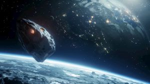 Šeštadienį tarp Žemės ir Mėnulio praskries didelis asteroidas