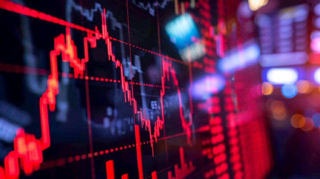 Technologijų akcijos patyrė juodžiausią dieną nuo 2022 metų, bitkoino kaina krito 3%