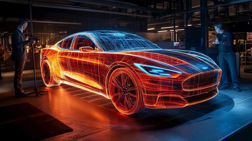 „Ford“ pateikė dar neregėtą patentą – demonstruoja automobilius su holografijomis – kaip tai veiks?