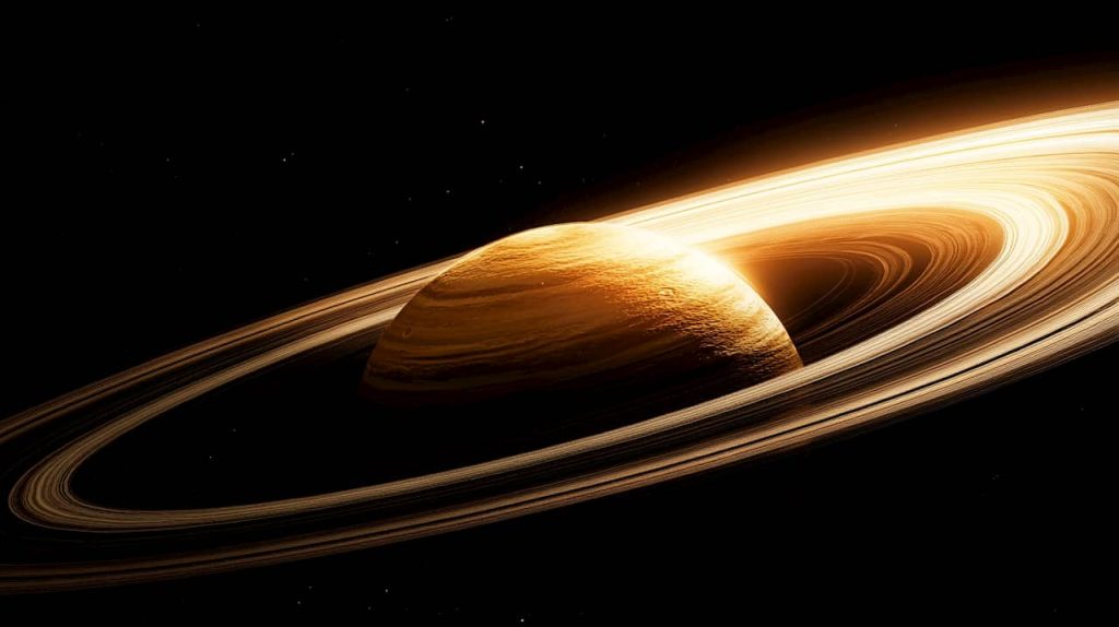 Nustatyta, kad Žemė prieš 466 mln. metų turėjo į Saturną panašius planetą juosiančius žiedus