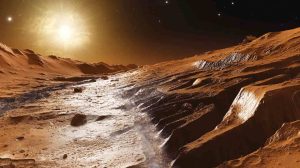 Ateiviai galimai gyvena po Marsą dengiančiu ledu, teigia mokslininkai