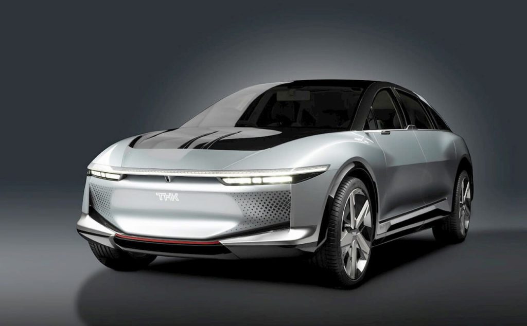 Belaidis elektromobilių įkrovimas – jau čia: Japonijos „THK“ Paryžiuje pristatė išskirtinį visureigį