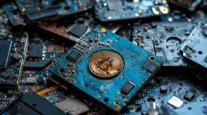 Kietasis diskas su 500 mln. JAV dolerių vertės bitkoinais – sąvartyne: savininkas vers ji „aukštyn kojom“