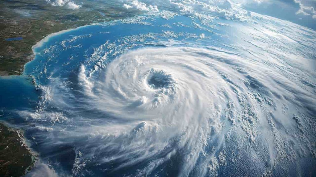 Siaubingas uragano „Milton“ vaizdas: pamatykite NASA astronautų filmuotą medžiagą