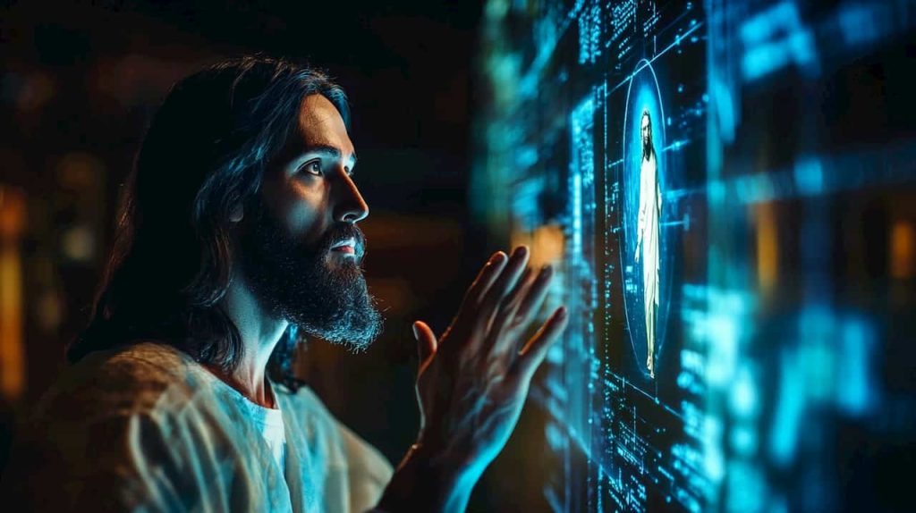 Jėzus „sugrįžo“ į Žemę: Šveicarijos bažnyčia siūlo atlikti išpažintį išganytojo hologramai