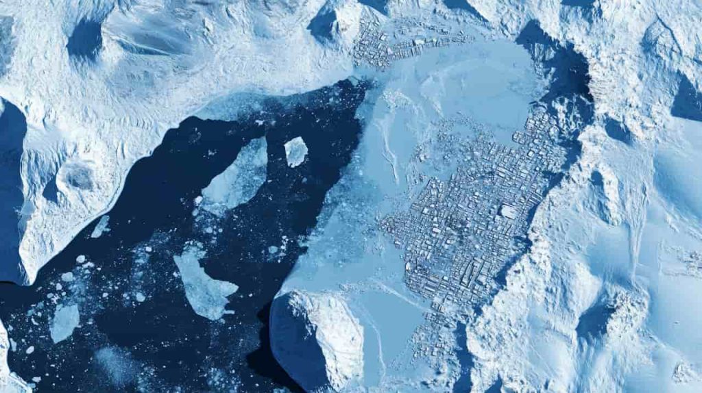 NASA radarai aptiko slaptą „miestą“ po Arkties ledu: ką jis slepia?