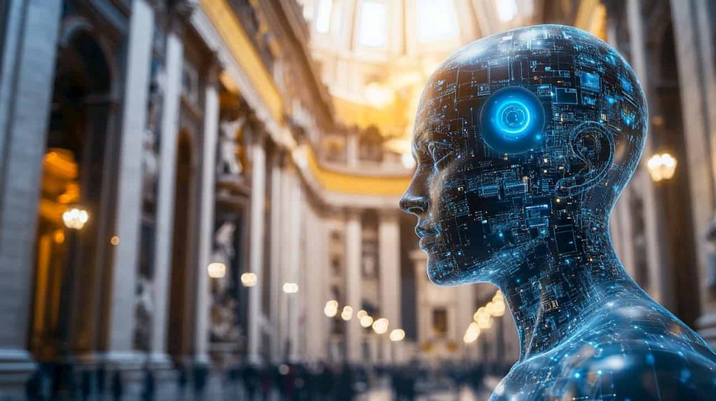 Net Vatikanas pasitelkė dirbtinio intelekto paslaugas: jas galima išbandyti Švento Petro bazilikoje