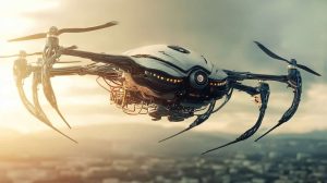 Sukurtas naujo tipo dronas: ore išsilaikys ilgiau, nes turės savo „nervų sistemą“