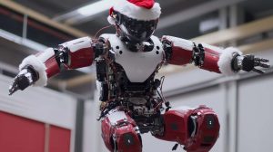 Kalėdinė staigmena: pamatykite, kaip humanoidinis robotas „Atlas“ nustebina pasaulį