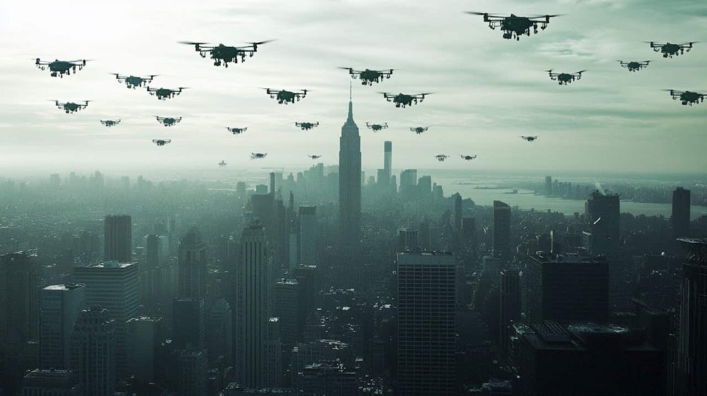 Niujorke dislokuota dronų aptikimo sistema: ar sužinosime, kas yra nerimą keliantys NSO?