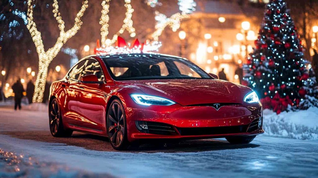 Vairuojate „Tesla“? Sužinokite, kokį šventinį atnaujinimą jums padovanojo Elonas Muskas
