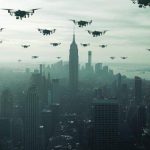 JAV kova su paslaptingais dronais: įspėja panaudoti „mirtiną jėgą“