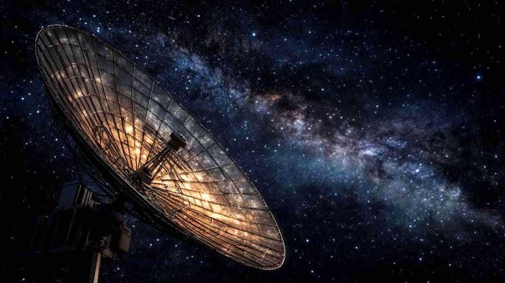 Mirusioje galaktikoje užfiksuotas paslaptingas kosminis signalas – kas už jo slypi?