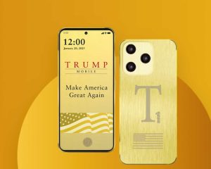 Oficialu: Donaldas Trumpas pristato naują mobiliojo ryšio paslaugą ir išmanųjį telefoną „T1“