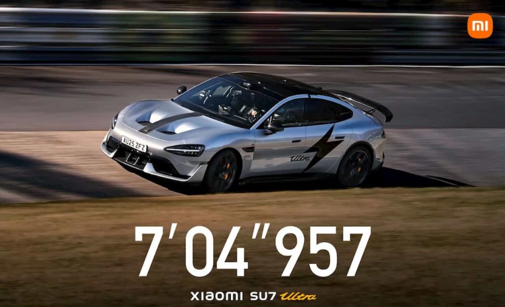 „Xiaomi“ elektromobilis debiutavo „Nürburgring“ trasoje: pranoko „Porsche“ rekordą