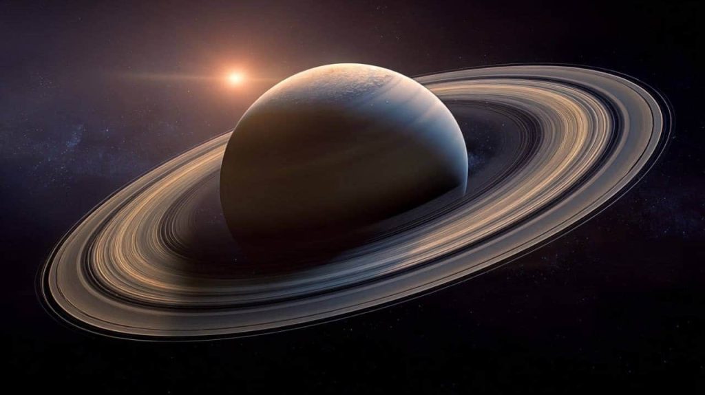 Astronomas Philas Plaitas atsakė, ar Saturno žiedus galima paversti geriamu vandeniu