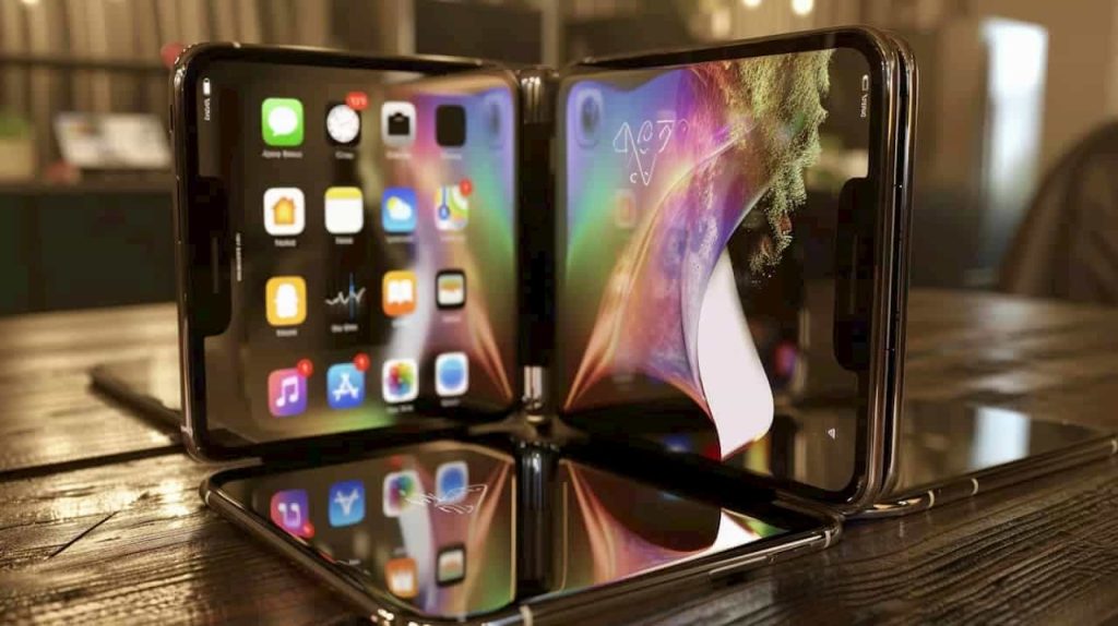 Gandai netyla: „Samsung“ gamins sulankstomus ekranus naujajam „iPhone“