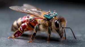 Kinija sukūrė pirmąsias pasaulyje kiborges bites: valdo jų smegenis ir skrydžio kryptį