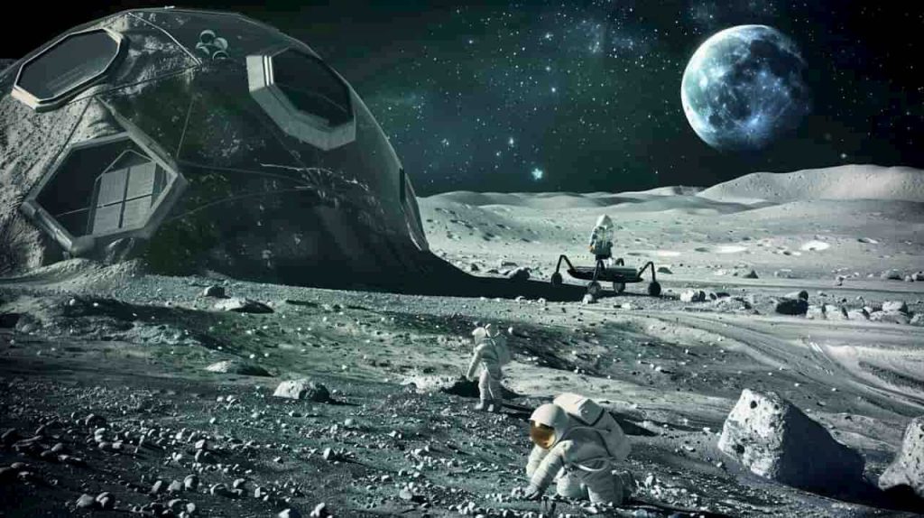 Naujas Kinijos užmojis: 3D spausdintuvų pagalba statys pastatus Mėnulyje