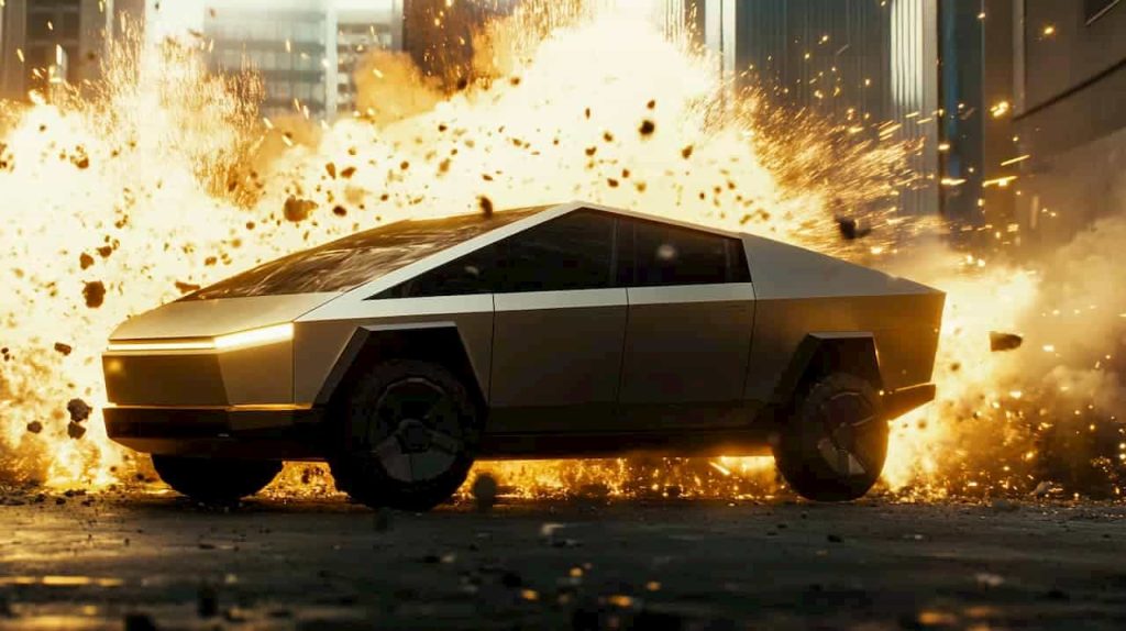 „Tesla Cybertruck“ keliaus į kariuomenę: ar bus naudojamas taip, kaip tikėjosi E. Muskas?