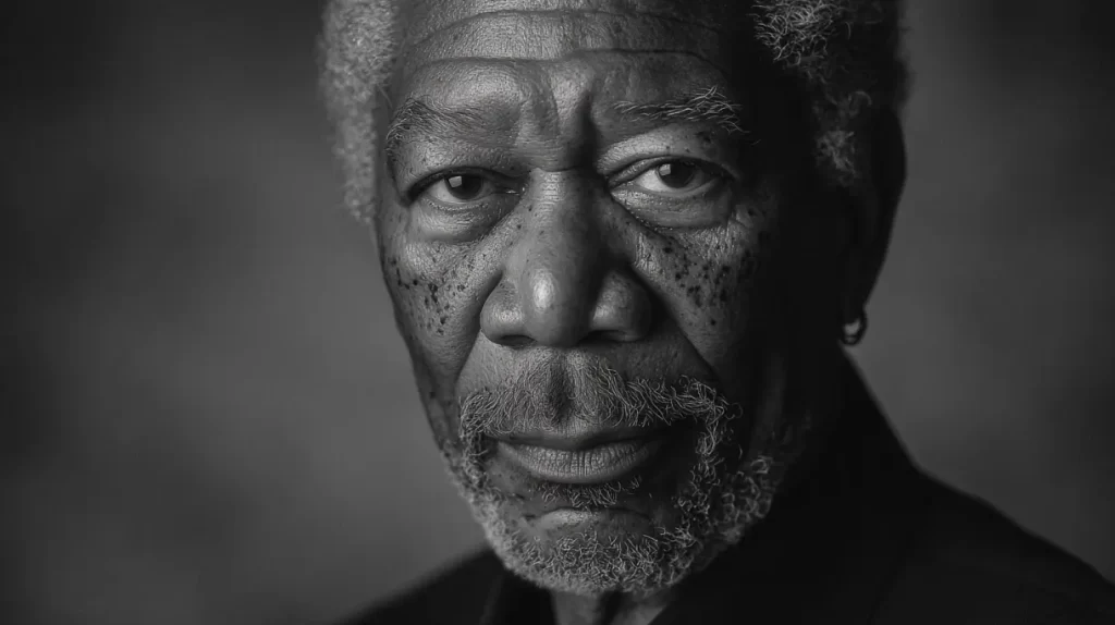 Aktorius Morganas Freemanas pradeda kovą su DI įrankiais klonuojančiais jo balsą