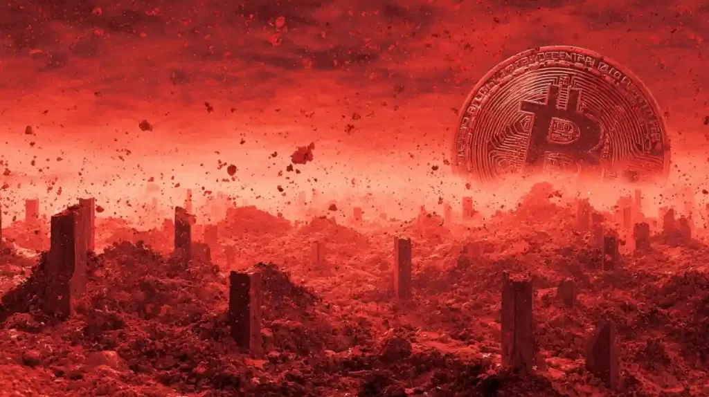 Bitkoinas artėja prie rizikos zonos, kaina gali kristi dar 60 proc.