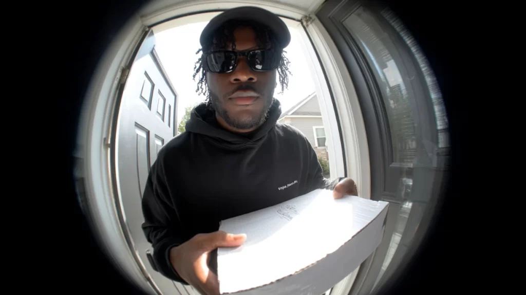 Nufilmuota: apsimetęs kurjeriu pavogė kriptovaliutų už 11 mln. JAV dolerių