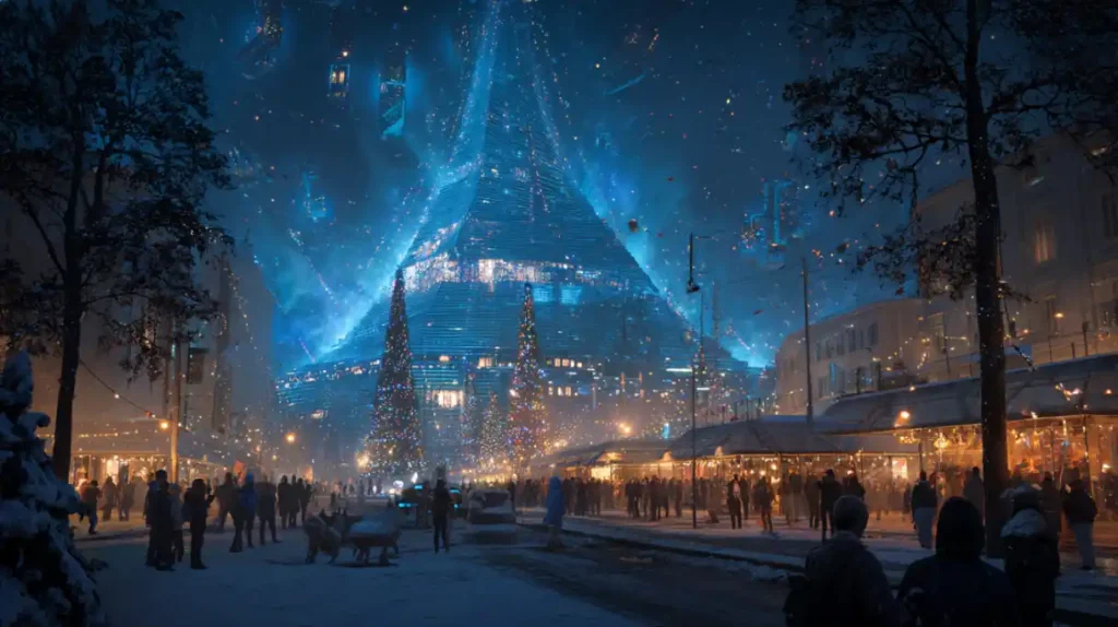 Kaip švęsime Kalėdas Lietuvoje po 50 metų? Paklausėme dirbtinio intelekto