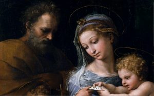 Atskleista 500 metų paslaptis: Rafaelio šedevre „Madonna della Rosa“ vienas veidas tapytas ne jo