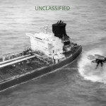 JAV paviešino vaizdo įrašą, kaip perima tanklaivį, siejamą su rusiška nafta