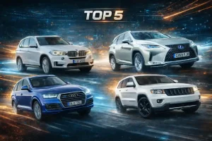 TOP 5 didieji premium segmento visureigiai: štai ką renkasi Lietuvos vairuotojai