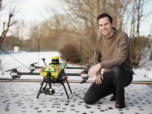 Greitosios pagalbos dronas – sparčiai artėjanti realybė: Švedijos startuolis pradės realius testus