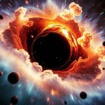 Dvi juodosios skylės artėja prie susidūrimo: kas įvyks po jo
