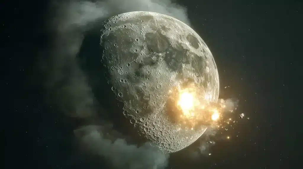 E. Musko „SpaceX“ raketos dalis šią vasarą gali atsitrenkti į Mėnulį – kas vyksta?