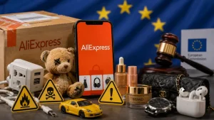 ES skyrė „AliExpress“ 550 mln. eurų baudą dėl nesaugių ir padirbtų prekių