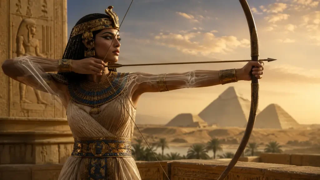 Prieš 4 tūkst. metų gyvenusios Egipto princesės buvo įgudusios lankininkės – tai išdavė jų kaulai