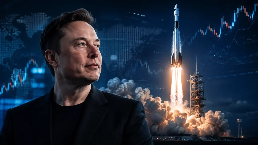 Analitikai „SpaceX“ prognozuoja „kosminį“ augimą: E. Muskas sako, kad jis bus dar didesnis