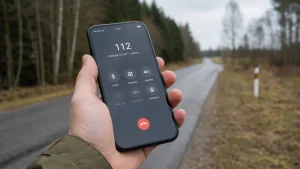 Ar galima paskambinti 112, jei nėra mobilaus ryšio?