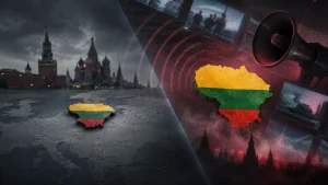 Kremliaus žiniasklaidoje Lietuva – ir „bejėgė nykštukė“, ir „pavojinga provokatorė“: „Debunk.org“ tyrimas