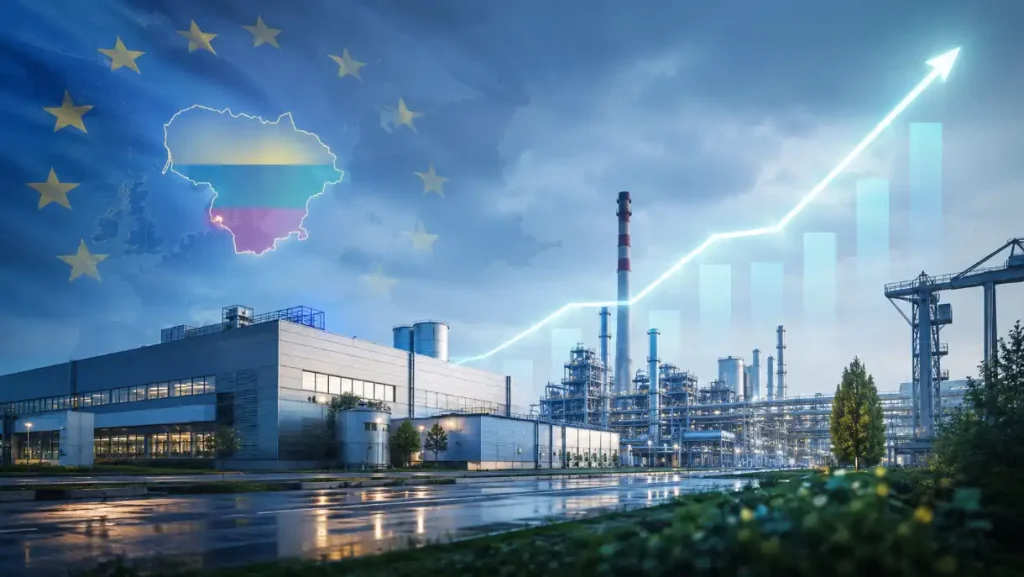 Lietuvos pramonė – sparčiausiai auganti visoje ES: nauji „Eurostat“ duomenys