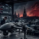 Maskva perspėja Londoną: Ukrainai dronus gaminančios įmonės gali tapti taikiniais