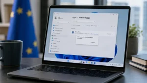 Europoje pradėtas diegti retas „Windows“ atnaujinimas: galėsite pašalinti net „Microsoft Store“
