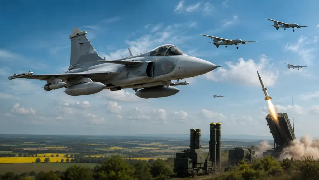Ukrainai – dar 3,47 mlrd. eurų gynybai: pirks dronus, raketas ir „Gripen“ naikintuvus