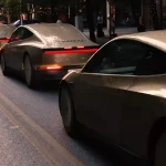 Ateitis „be vairo ir pedalų“ jau čia: į gatves išriedėjo „Tesla Cybercab“ taksi (video)