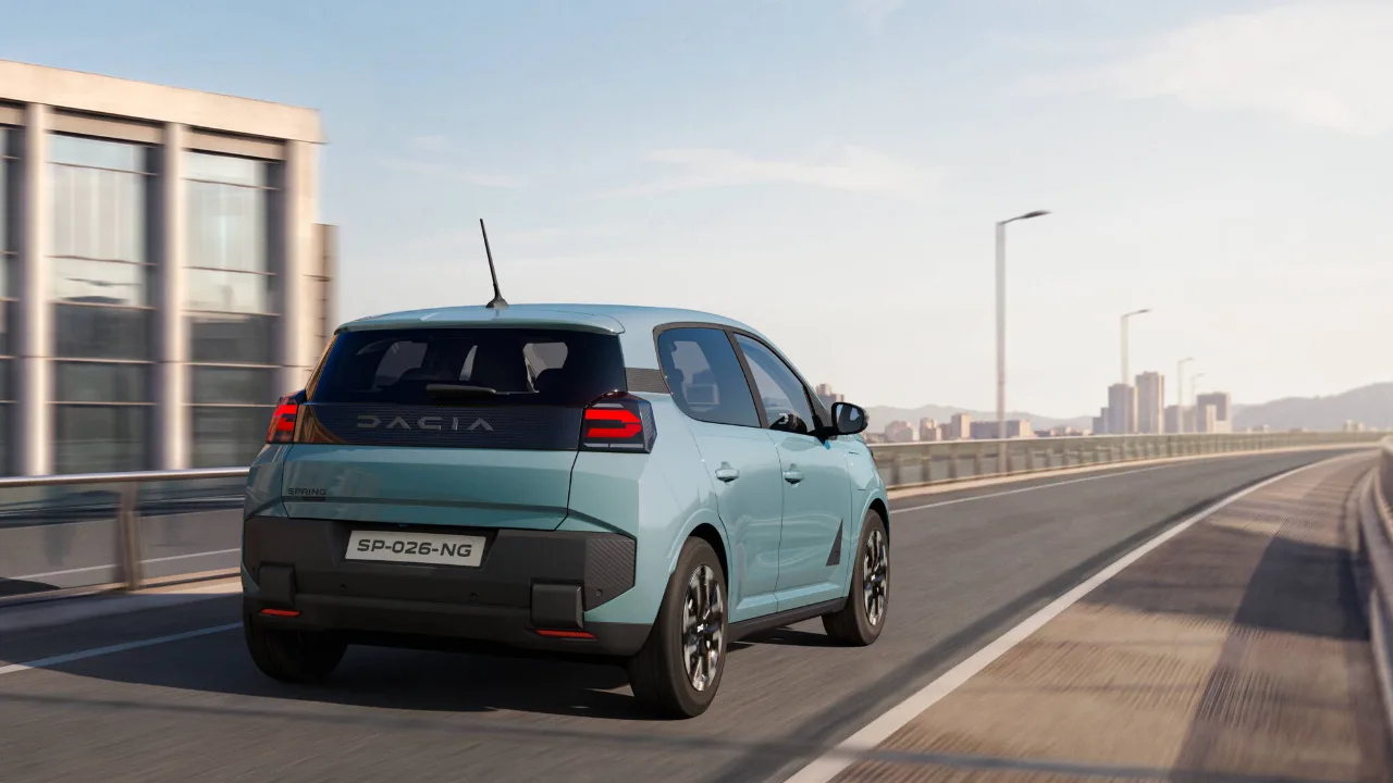 Naujojo „Dacia Spring“ dizainas ir kėbulo proporcijos